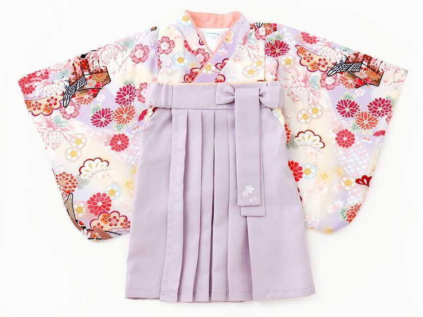 ベビー袴ワンピース