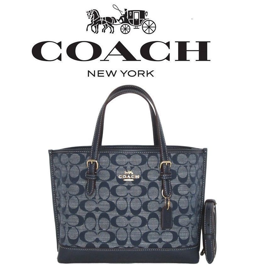 新品未使用 コーチバッグcoach/コーチバッグ ハンドバッグ CH228 デニム トートバッグ ショルダーバッグ クロスボディー レディースバッグ  斜めがけバッグ アウトレット品 紙袋付属 新品未使用 - メルカリ