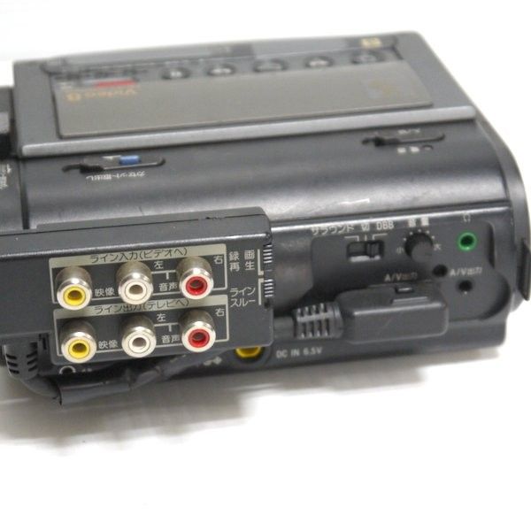 訳あり SONY ポータブル8ミリビデオデッキ GV-UX7 ビデオカセットレコーダー ソニー 通電確認のみ 返品不可 ≡DT4249