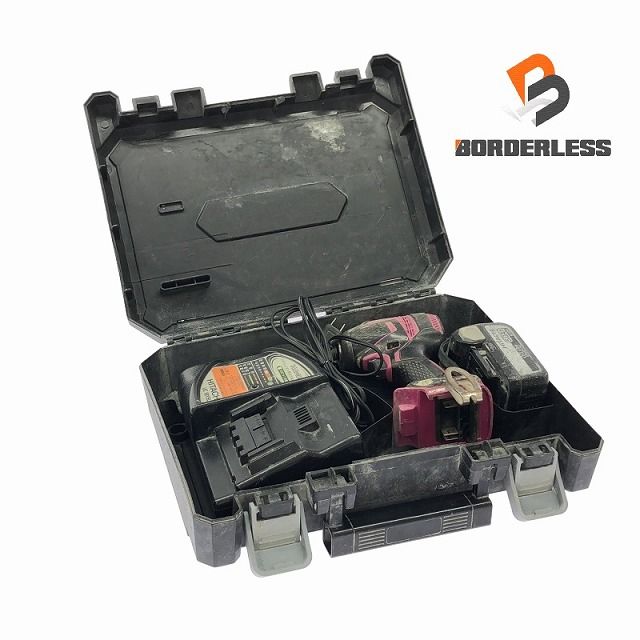 ☆中古品☆ HITACHI 日立 14.4V 充電式インパクトドライバ WH14DDL