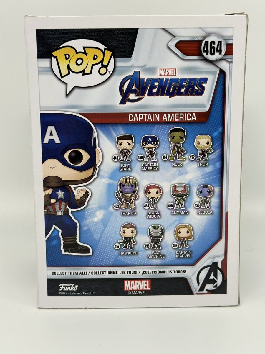 POP！MARVEL キャプテンアメリカ 464 - メルカリ