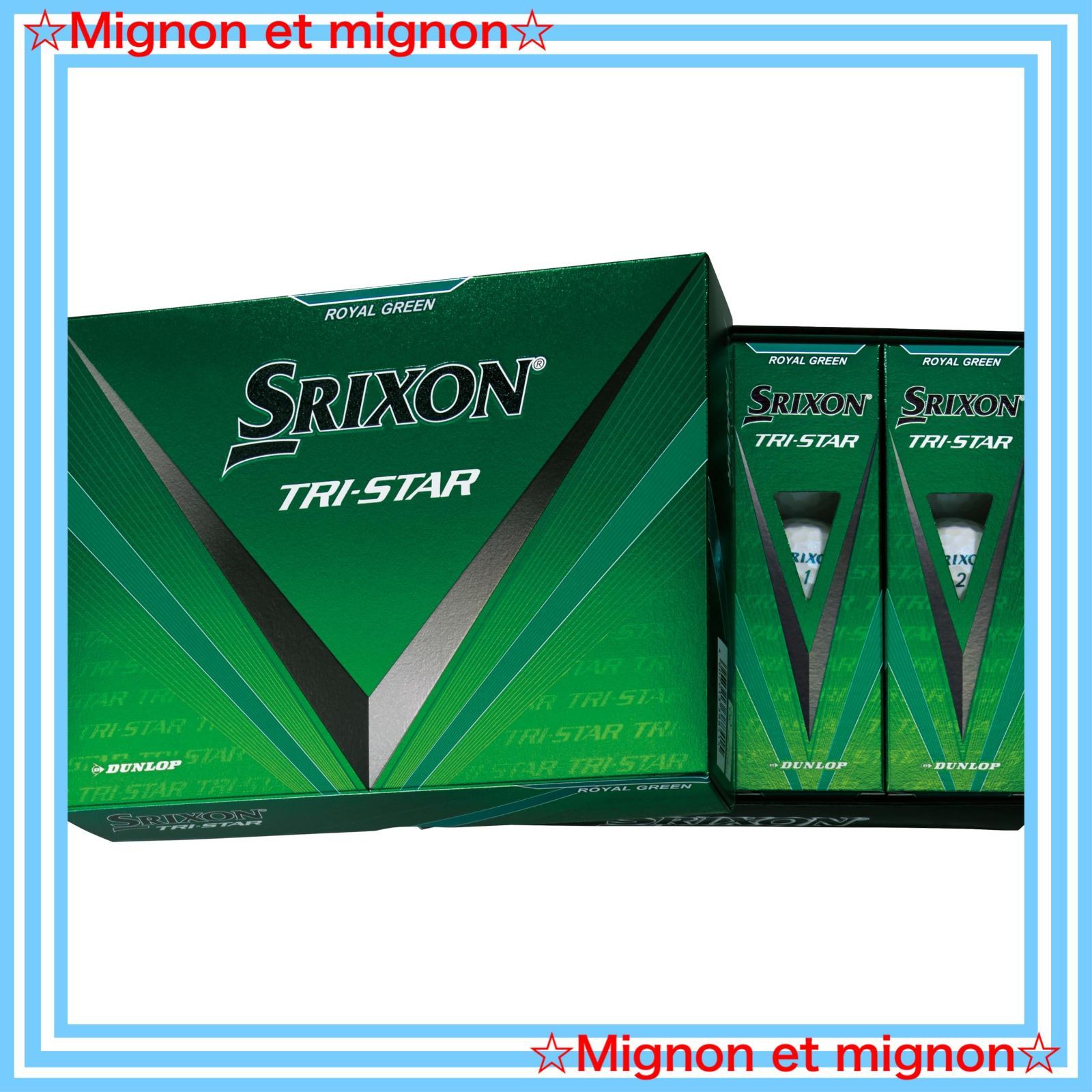 【スピード発送】1ダース(12個入り) 2024年モデル TRI-STAR4 SRIXON ゴルフボール ダンロップ(DUNLOP)