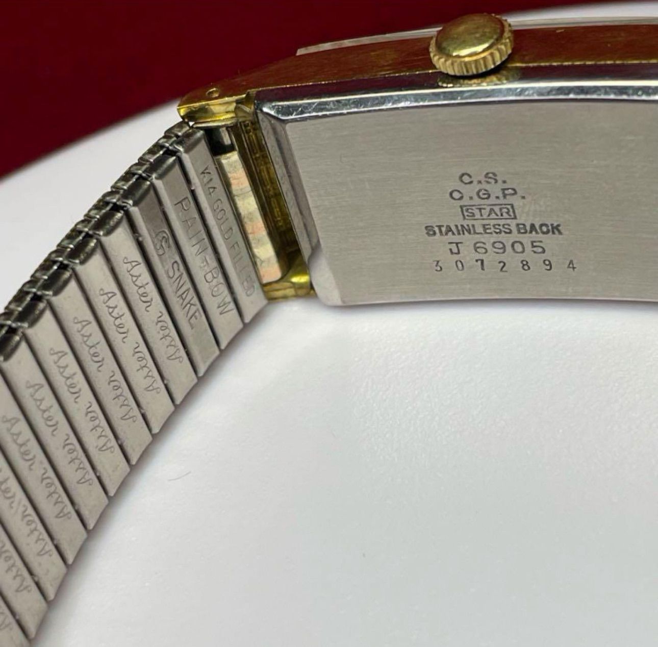 OH済】 希少 未使用保管品60s CITIZEN 手巻 純正ベルト 腕時計