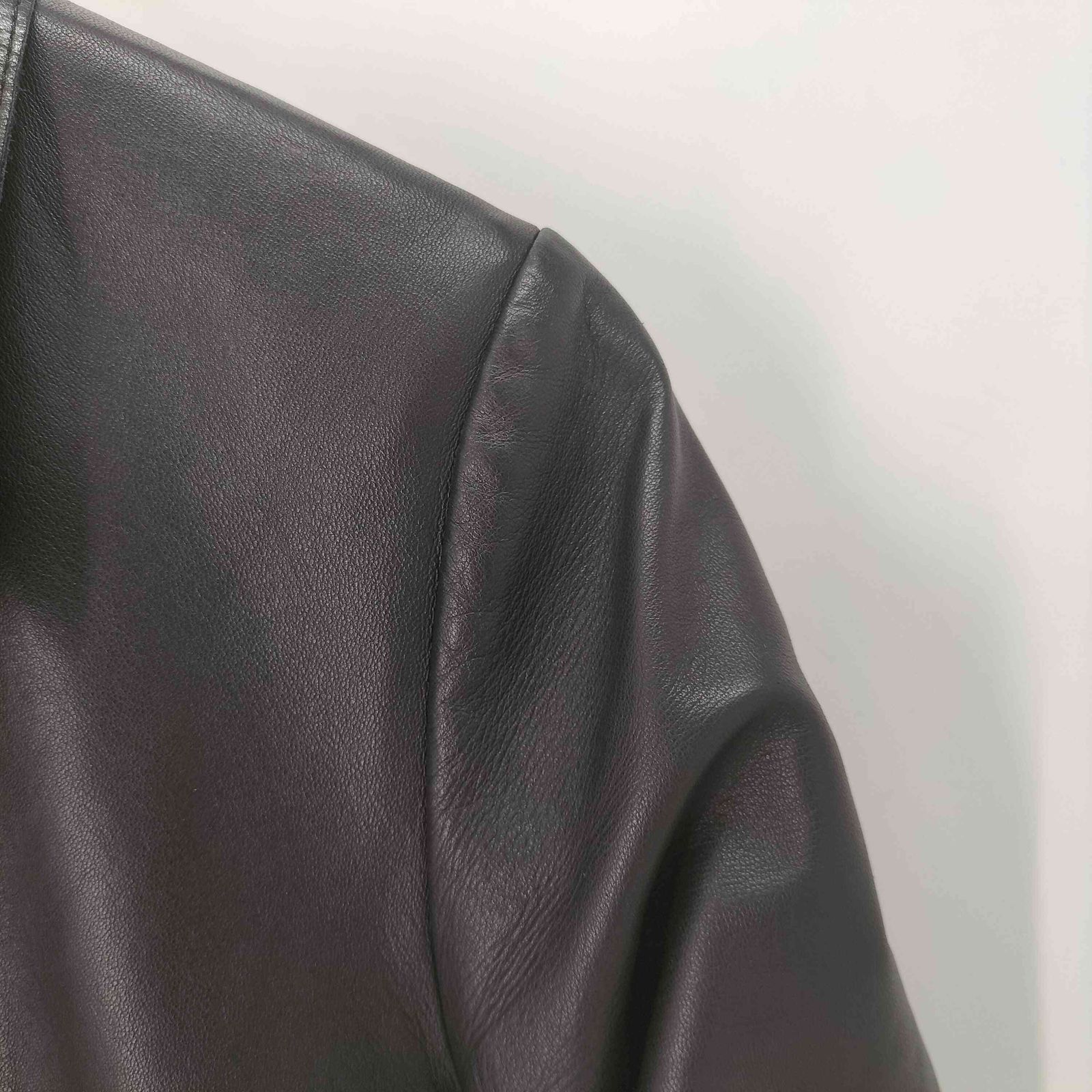 カルバンクライン CALVIN KLEIN ラムレザー ダブルライダース