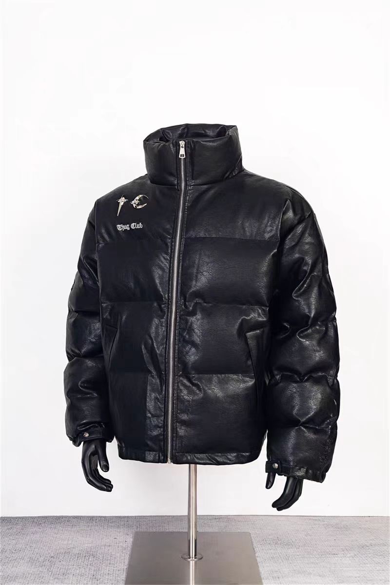 THUG CLUB(サグクラブ) ダウンジャケット ブラック Thug Club サグクラブ ダウンジャケット - メルカリ