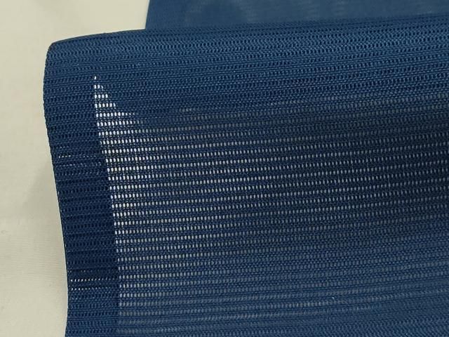 平和屋着物＊夏物 色無地 絽 青藍色 洗える着物 AABA5513sx