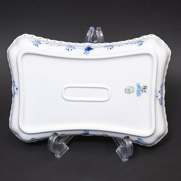 【希少 美品】ロイヤルコペンハーゲン ブルーフルーテッド フルレース トレイ 希少 美品】ロイヤルコペンハーゲン ブルーフルーテッド フル