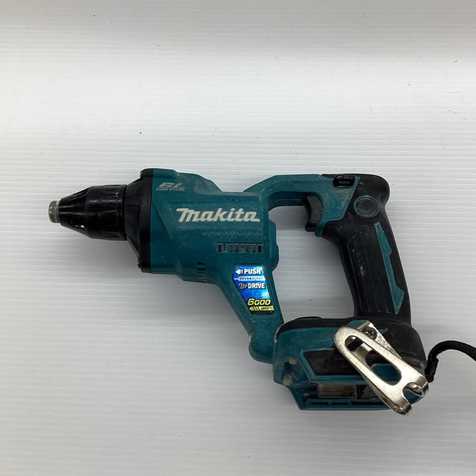 ДД MAKITA マキタ 充電式スクリュードライバー 程度C 本体のみ コードレス式 FS600D パープル 傷や汚れあり