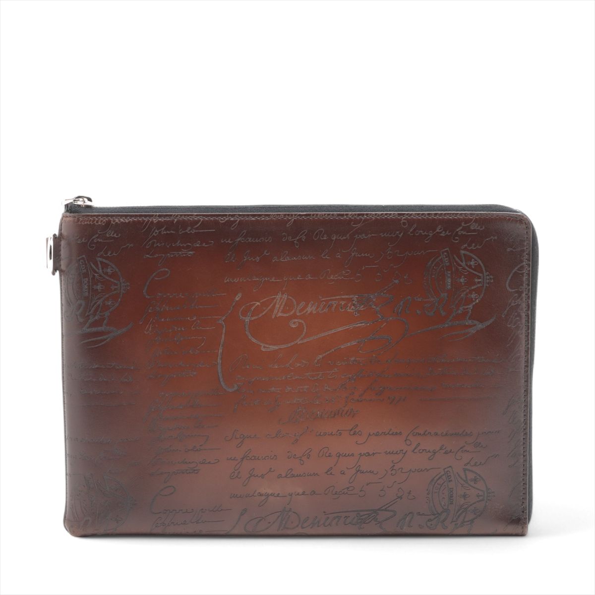 美品 ベルルッティ カリグラフィ レザー ニノ GM セカンドバッグ  