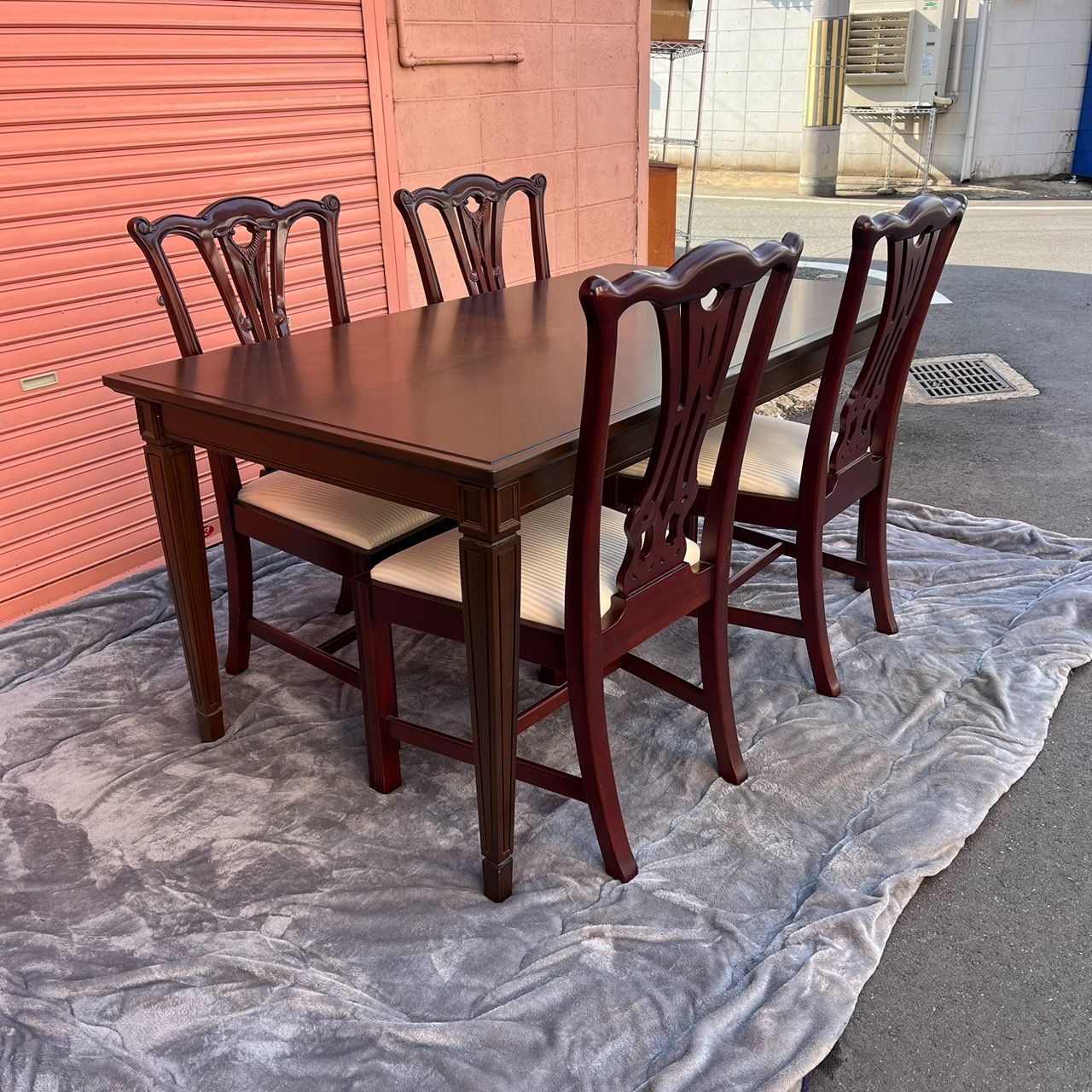 大塚家具 BERKELEY バークレー ダイニングテーブル 家具、インテリア
