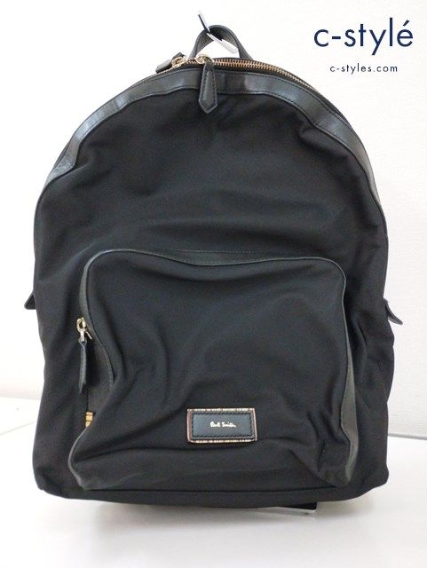 U072 [人気] Paul Smith ポールスミス リュック ブラック City