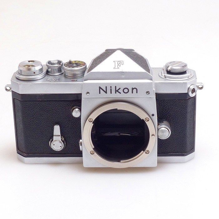0114 ニコン Nikon F 前期型 アイレベル シルバー ボディ Nikon F アイレベル シルバー – ねりま中古カメラきつね堂