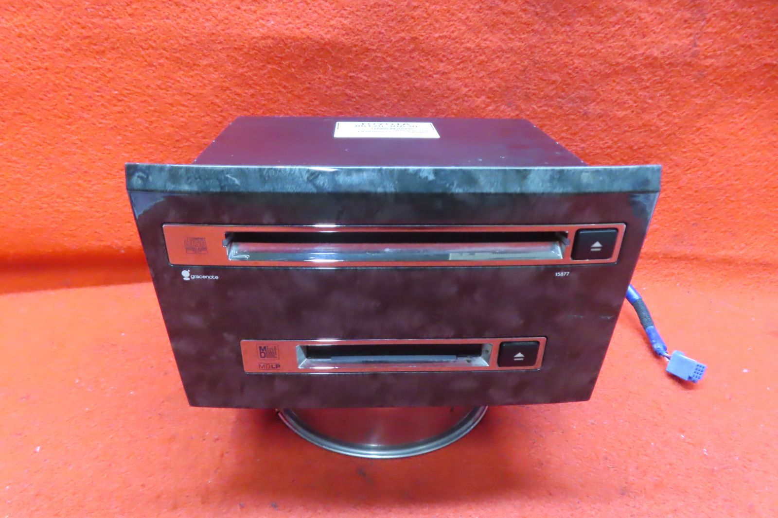 保証付 トヨタ純正 GRS180 18系 クラウン CDデッキ カセットデッキ ウッド 86120-30C20 CS2087＊動作保証付⁄トヨタ純正 クラウン GRS180 GRS181 GRS182 GRS183