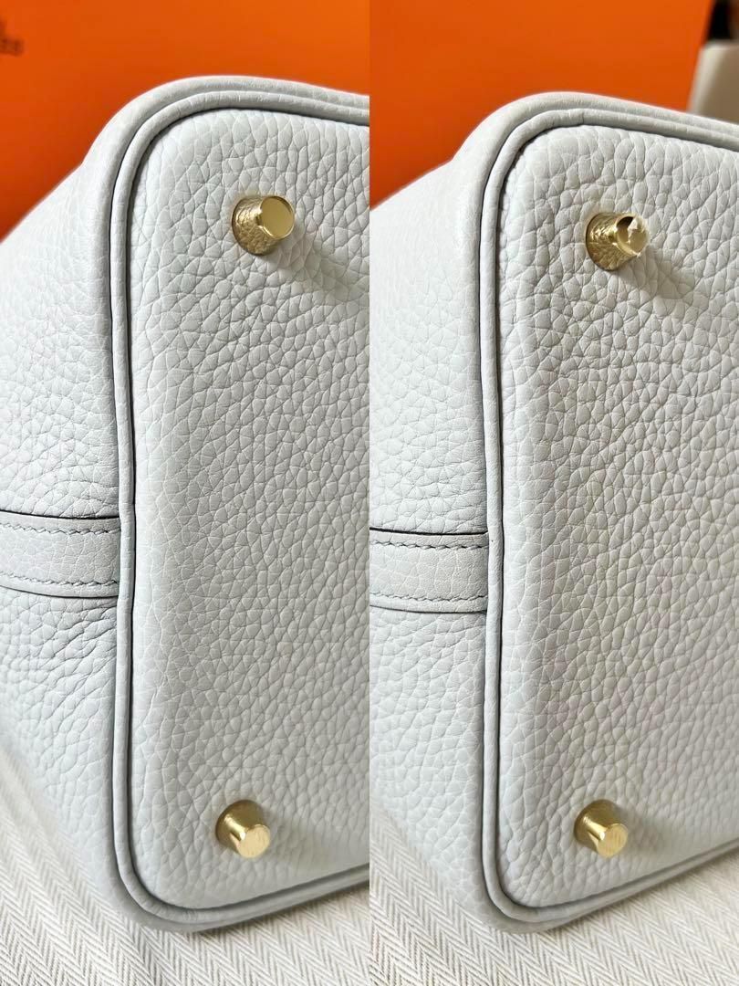神スペック☆エルメス Hermes ピコタンロック MM ブルーペール 