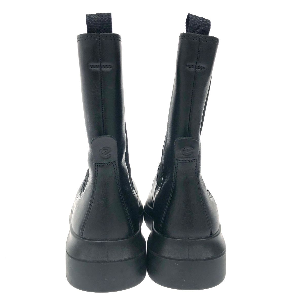 ECCO ブラック サイドゴアブーツ レザー ブラックフライデー】エコー