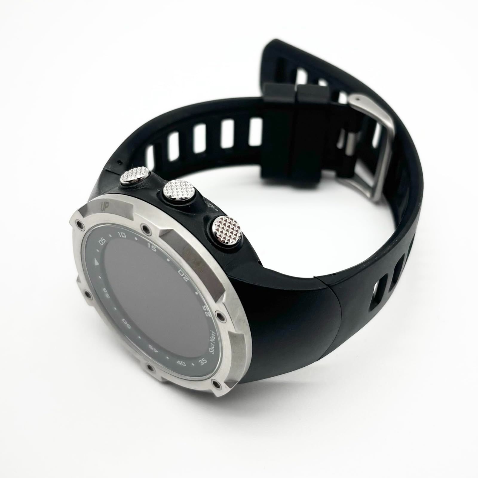 Shot Navi W1 Evolve(ショットナビ) ブラック×シルバー GPSゴルフナビ