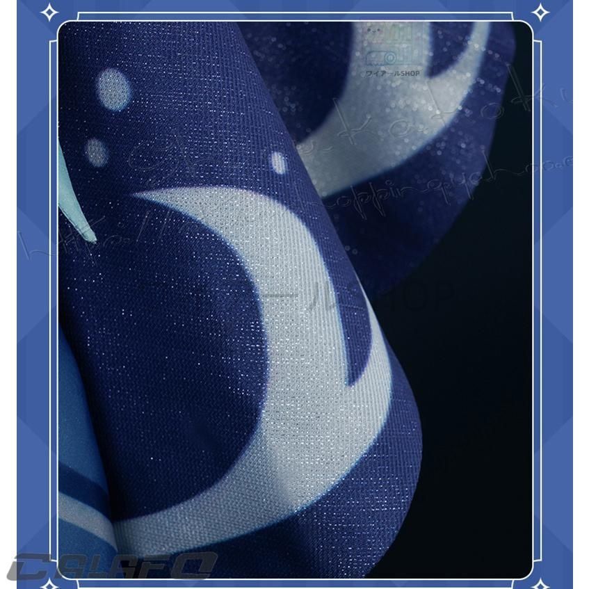 高品質！ 原神 げんしん風 Focalors コスプレ衣装 ウィッグ パーティーcosplay 変装仮装コスチューム 撮影 祭り