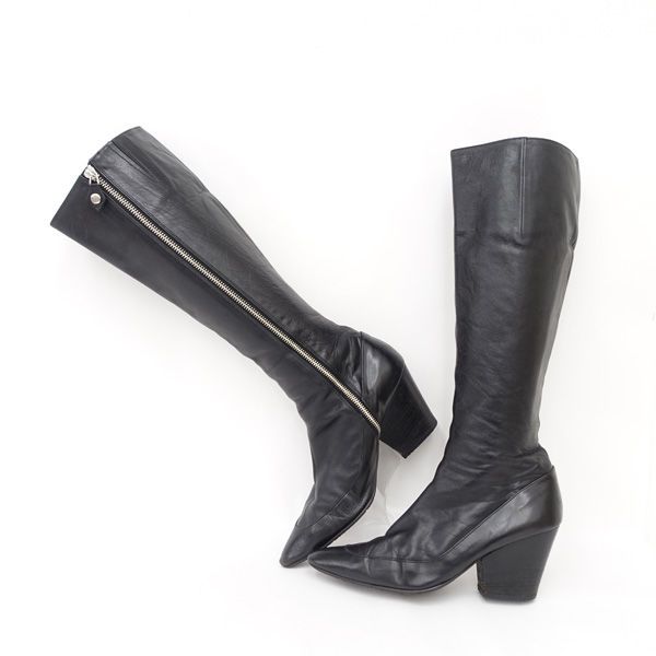 ヴィヴィアンウエストウッド ロングブーツ 37 スエード レザー Vivienne Westwood / ヴィヴィアンウエストウッド □ロング