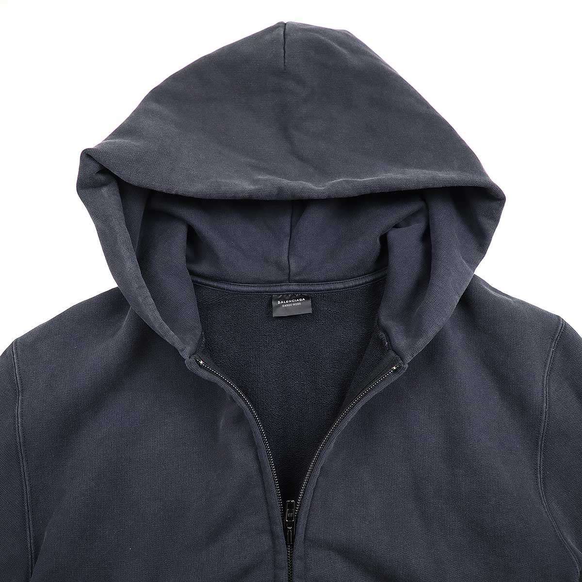 BALENCIAGA バレンシアガ 24SS Zip-Up Hoodie ジップアップパーカー 