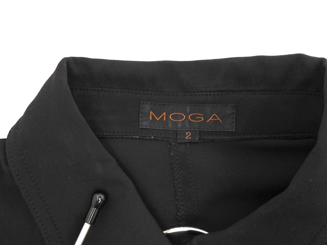 MOGA 黒シャツ Short Y-shirt | MOGA© – MODER GARMENT