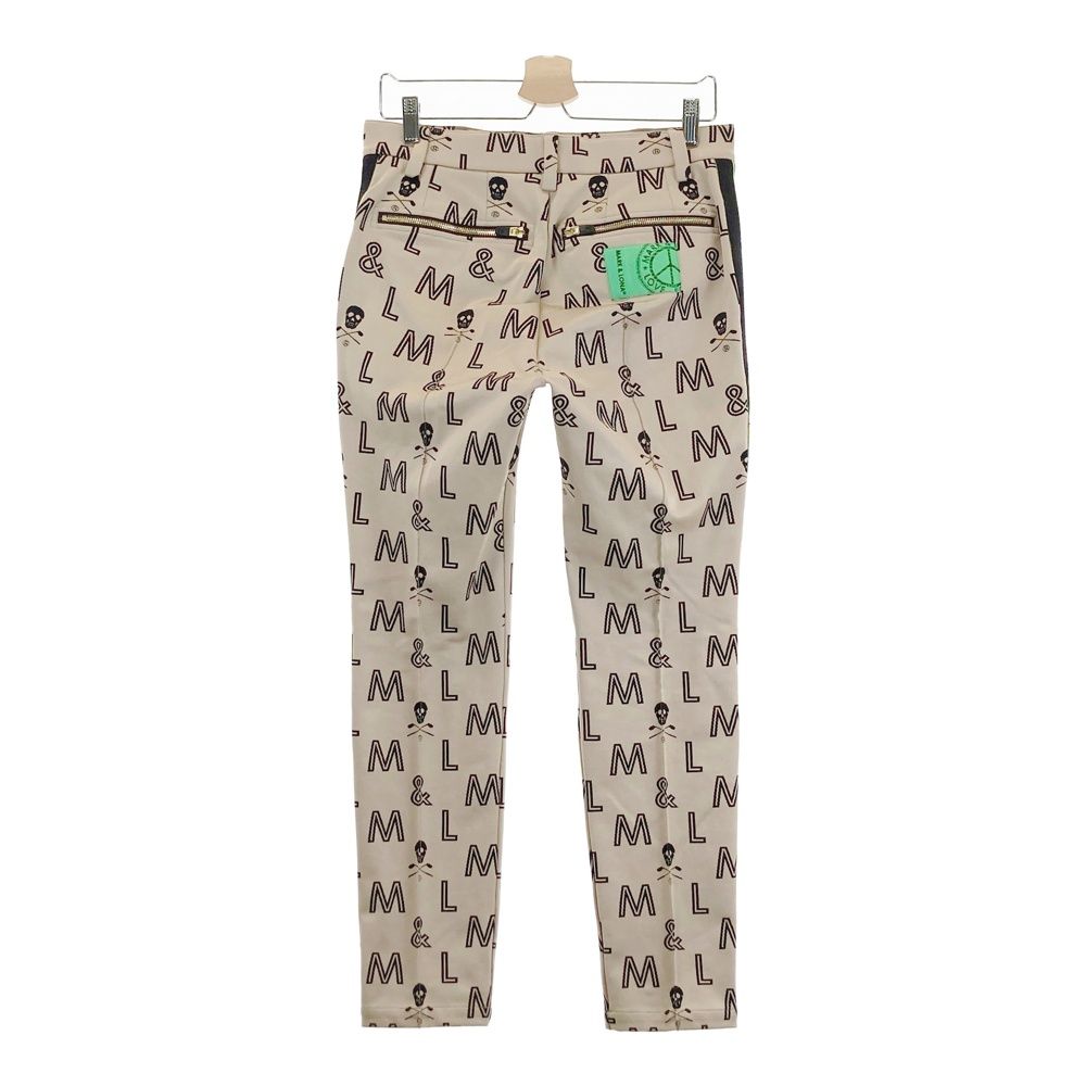 サイズ 44 MARK-LONA マークアンドロナ サイドライン ストレッチパンツ 総柄 ベージュ系 240101539051 ゴルフウェア メンズ ストスト