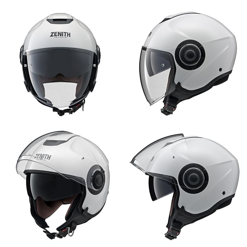 ZENITH YJ-22Ⅱ ホワイトダークスモークシールド ZENITH YJ-22Ⅱ ホワイト ダークスモークシールド YAMAHA ZENITH YJ-22