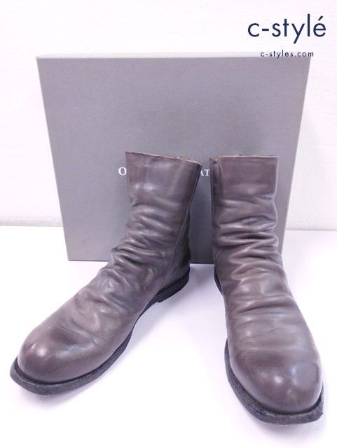 V876 人気 OFFICINE CREATIVE オフィチーネクリエイティブ ブーツ 41 グレー系 MUSEUM004 | Q
