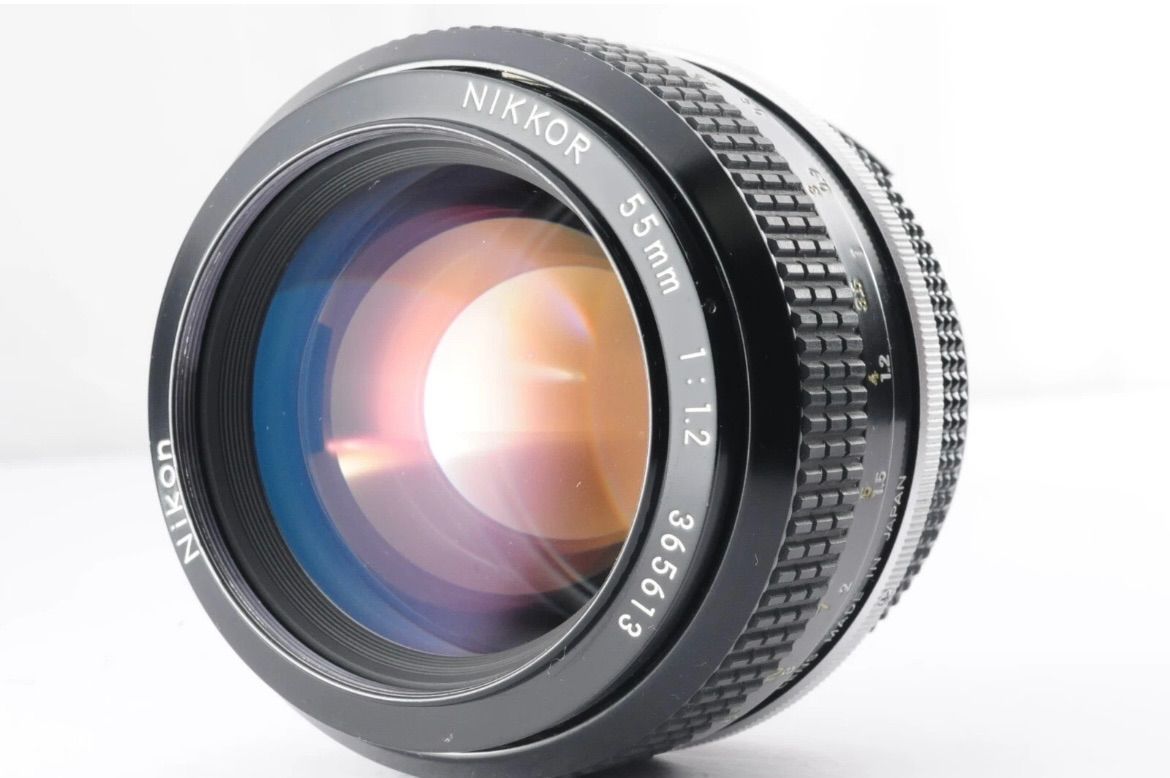 ニコン Nikon Ai NIKKOR 55mm F1.2 1 1.2 MF マニュアル カメラレンズ 365613