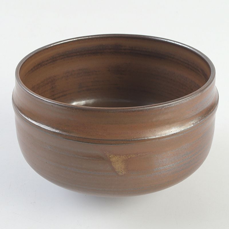 伊藤赤水　佐渡　無名異焼　茶器 佐渡無名異焼 三代 伊藤赤水作 抹茶碗 共箱 V S39 - メルカリ