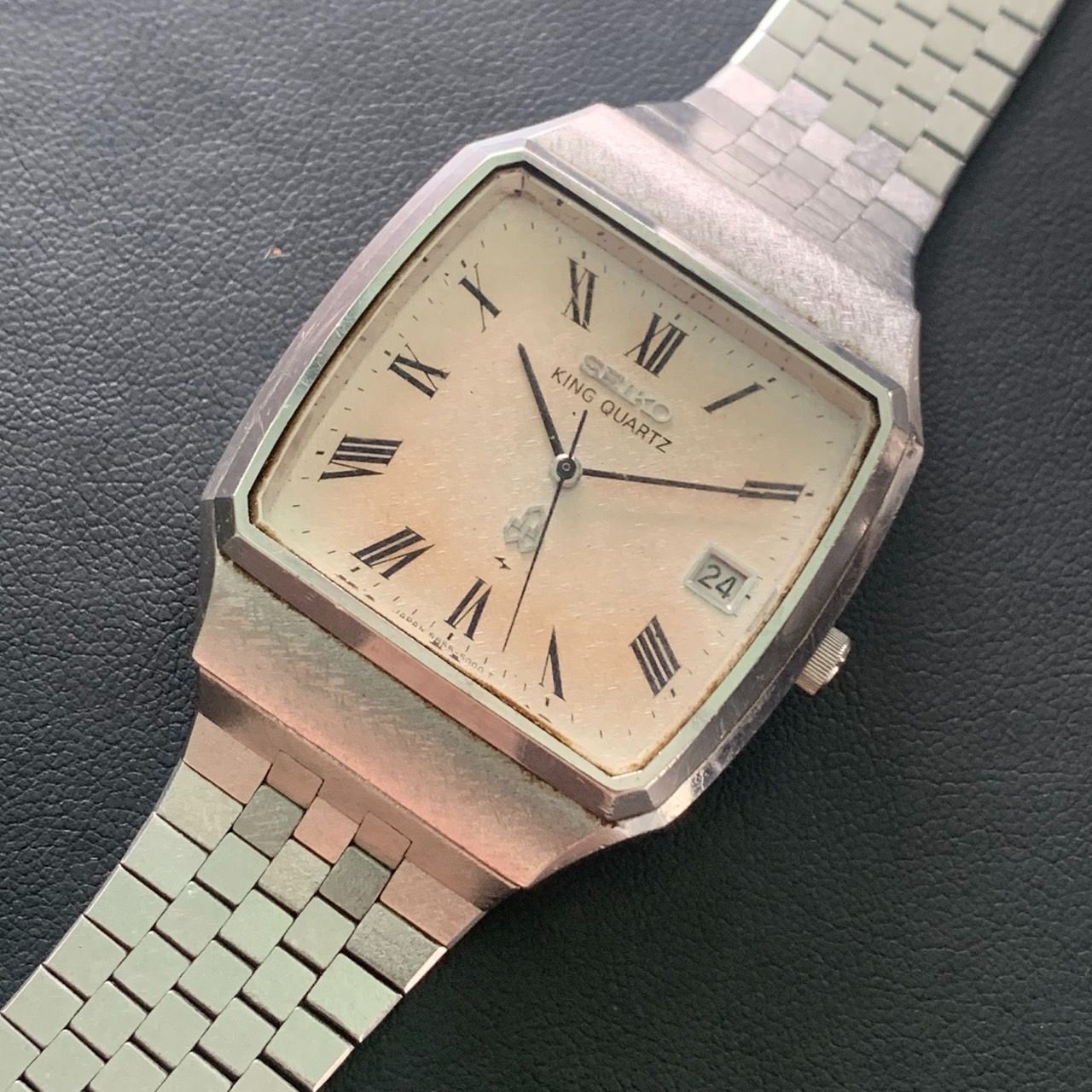 セイコー SEIKO KING 腕時計 メンズ QUARTZ 型番 5855-5000 電池式 