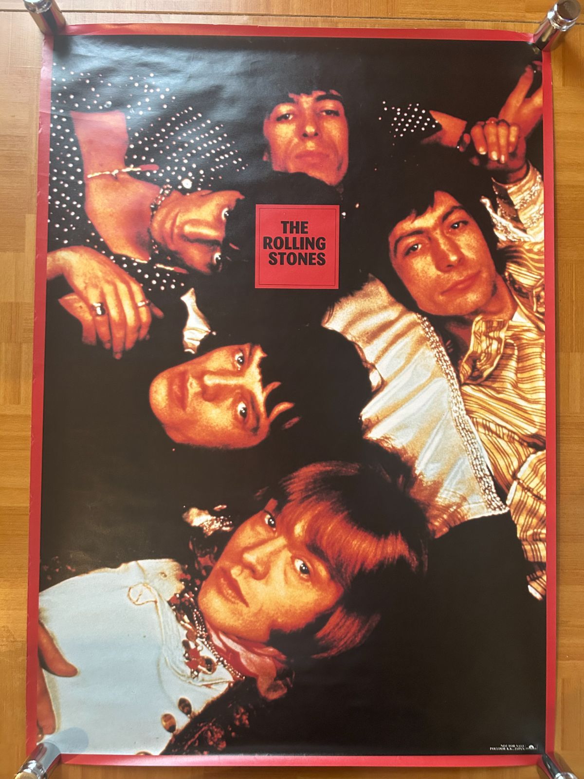 ROLLING STONES(ローリングストーンズ) ポスター 1986年 Amazon.co.jp: ポスター/看板1989年 ツアーポスター Budweiser x
