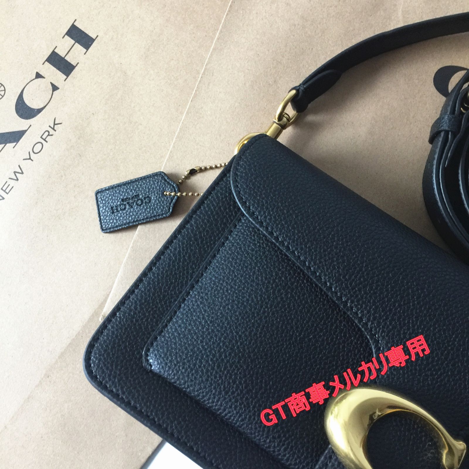 コーチアウトレット】COACHバッグ 73995 ブラック タビーショルダー  