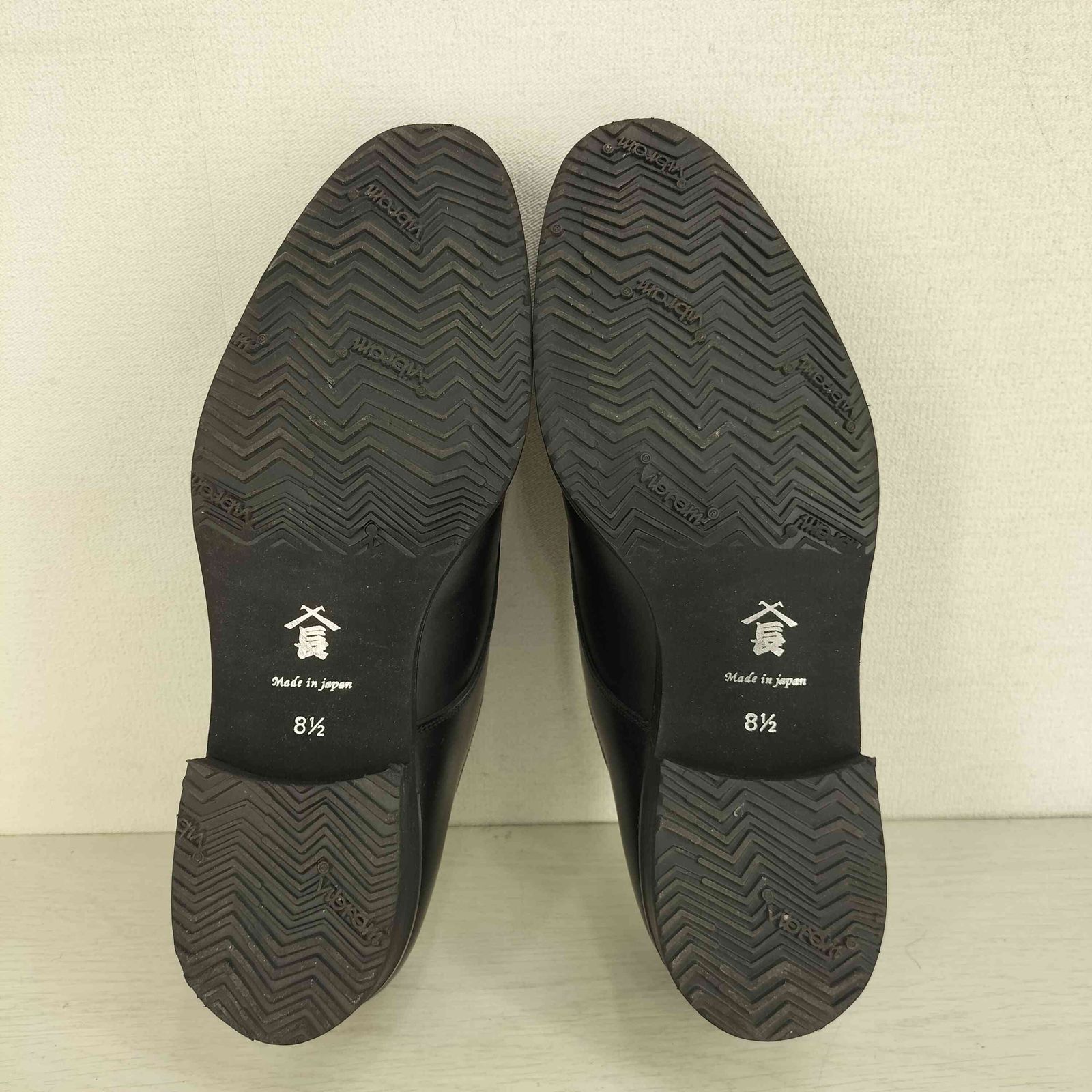 100％品質保証！ サンヨウヤマチョウ 三陽山長 ダブルモンクストラップ ストレートチップ レザーシューズ メンズ 8 1 2 送料無料。