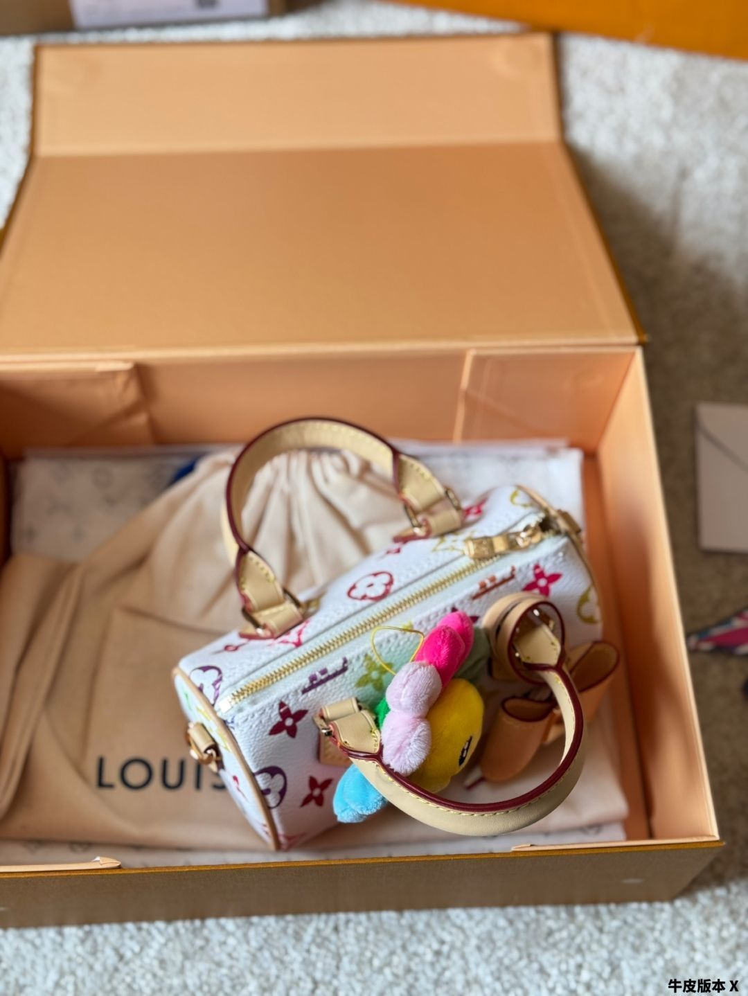 国内発送【可愛い限定コラボ】Louis Vuitton 村上隆 Nano Speedy 限定コラボ【LOUIS VUITTON × 村上隆】ナノ・スピーディ (Louis
