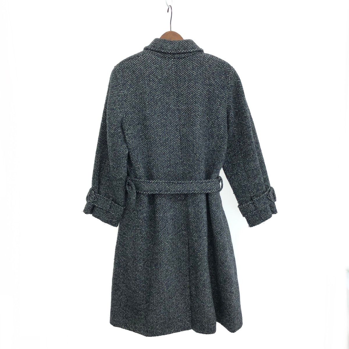 MARINA RINALDI マリナ リナルディ ツイードロングコート 大きいサイズ