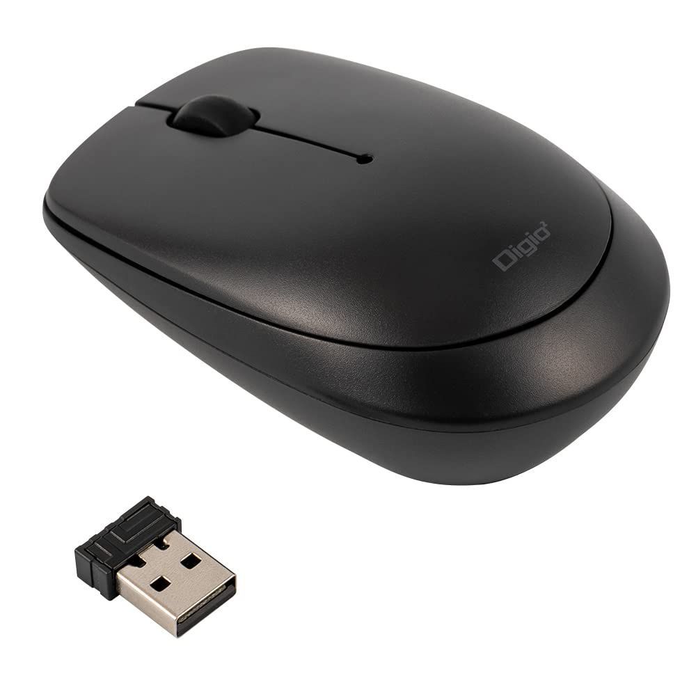 【人気商品】BlueLED ブラック 3ボタン ワイヤレスマウス Digio2 ナカバヤシ(Nakabayashi)