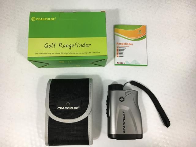 動作品✨ピークパルス ゴルフ レーザー距離計 LE600AG ゴルフ用距離計 中古ゴルフ用品】PEAKPULSE (ピークパルス) レーザー距離計