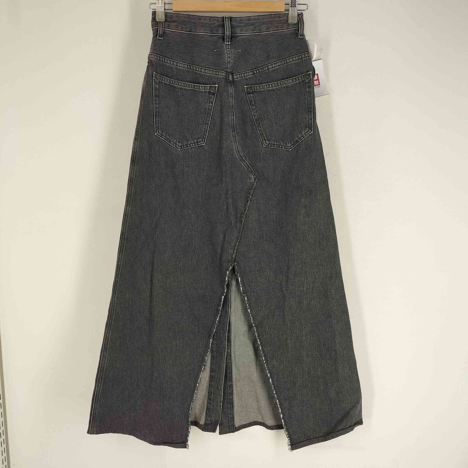 MM6 Maison Margiela フロントボタン デニム ロングスカート