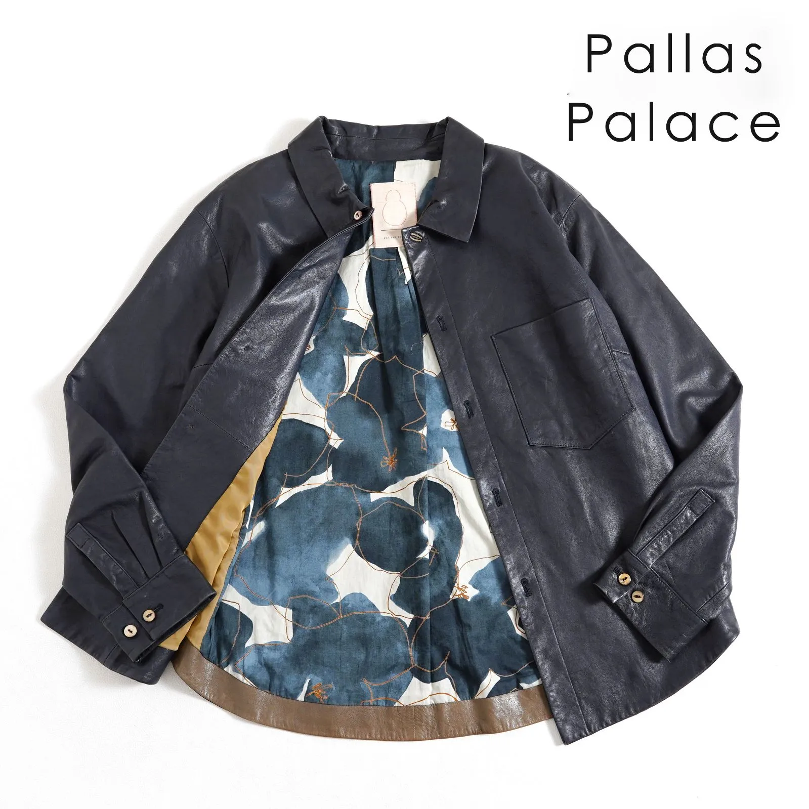 【未使用品】　パラスパレス　レザー　ショート　ジャケット 2025年最新】PAL'LAS PALACE レザージャケット・ライダースの人気