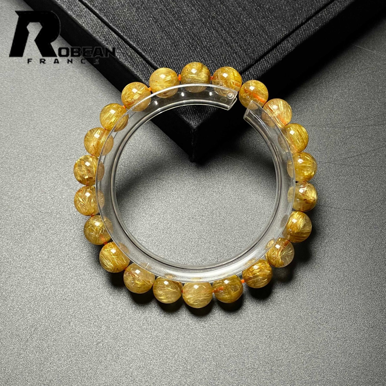 上品 EU製 定価12万円☆ROBEAN・極!極満針ルチルクォーツ