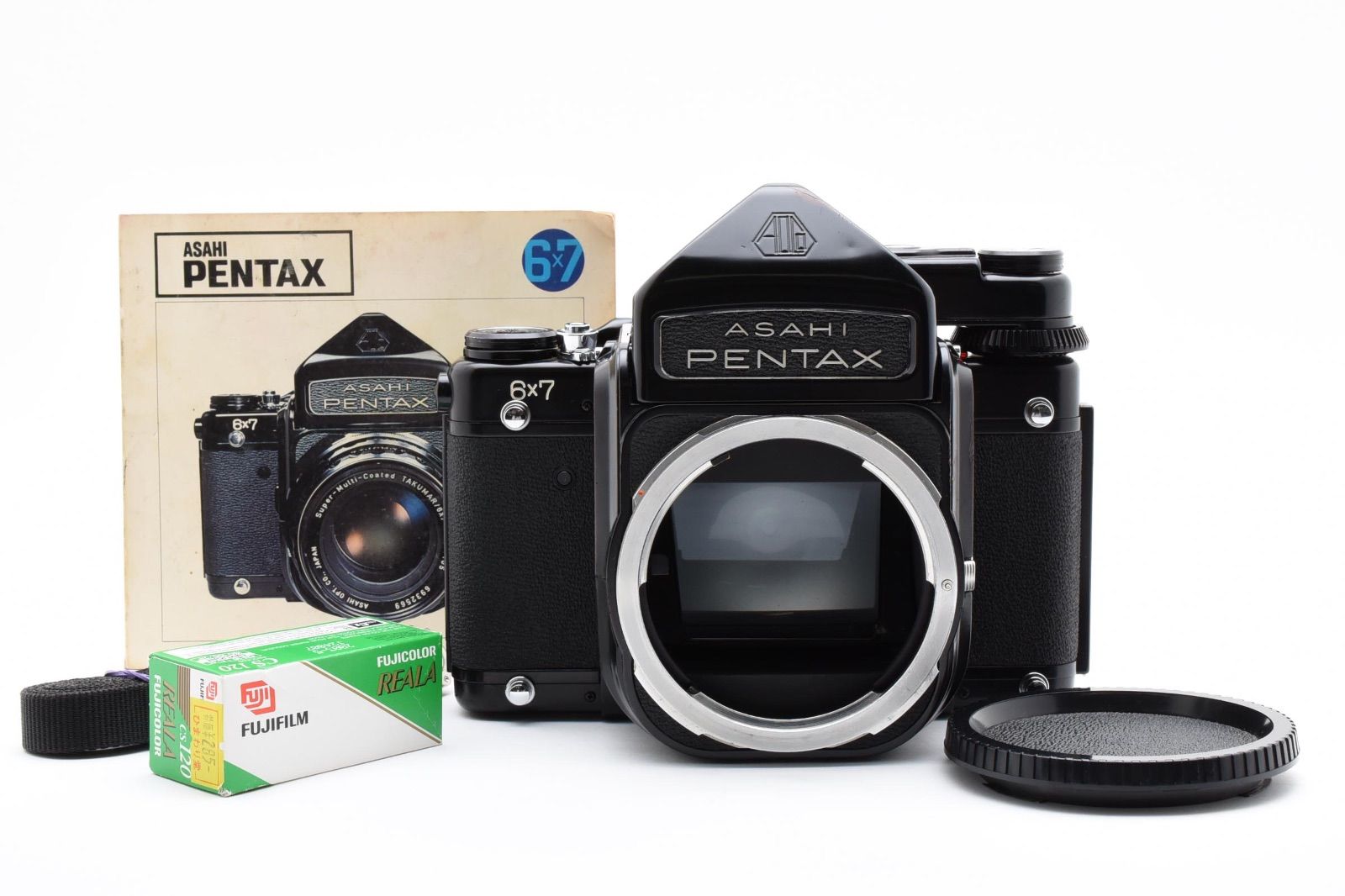 完動品 Pentax 6x7 67 TTL 中判 バケペン バケペン】中判一眼レフカメラ・PENTAX 6x7(67)前期・後期の
