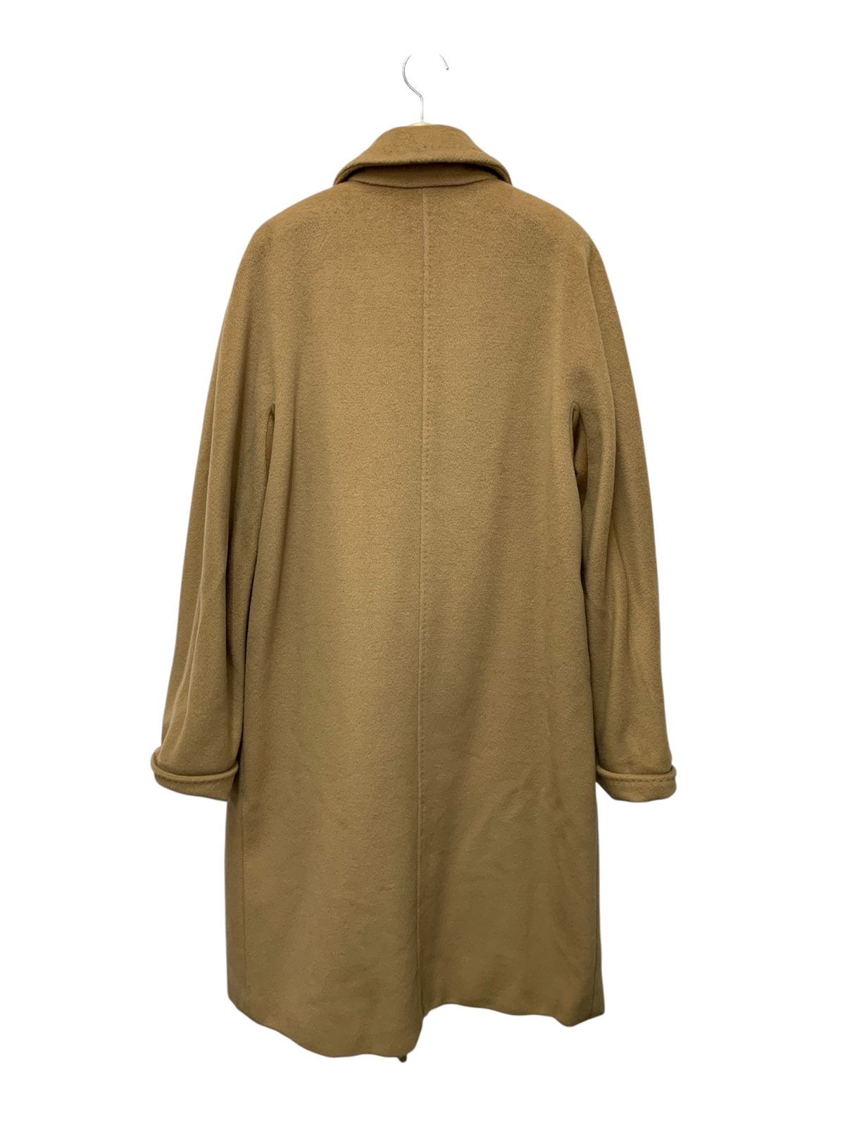 マックスマーラ コート 42 キャメル カシミヤ混 白タグ 50周年