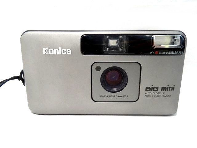【美品動作確認済み】KONICA BIG MINI BM-201 フィルムカメラ KONICA BiG mini BM-201 | ヨアケマエカメラ