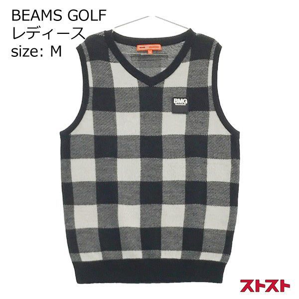 BEAMS GOLF ビームスゴルフ 2022年モデル ウール混 ニットベスト M