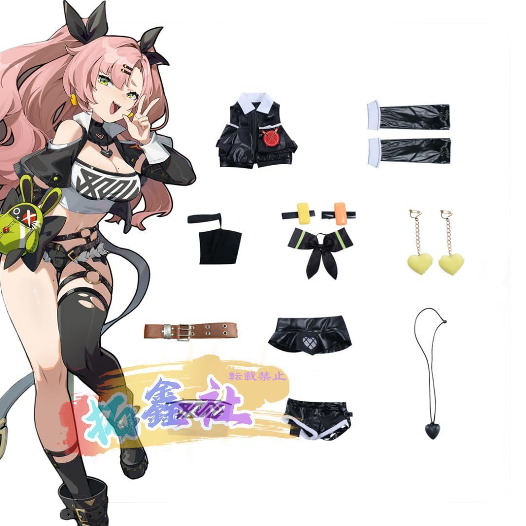 コスプレ衣装 cos服 ゼンレスゾーンゼロ Zenless Zone Zero に適合 ニコ デマラ 邪兎屋 コスチューム イベント コスプレ レディー USTAUSTRALIA_COM_AU