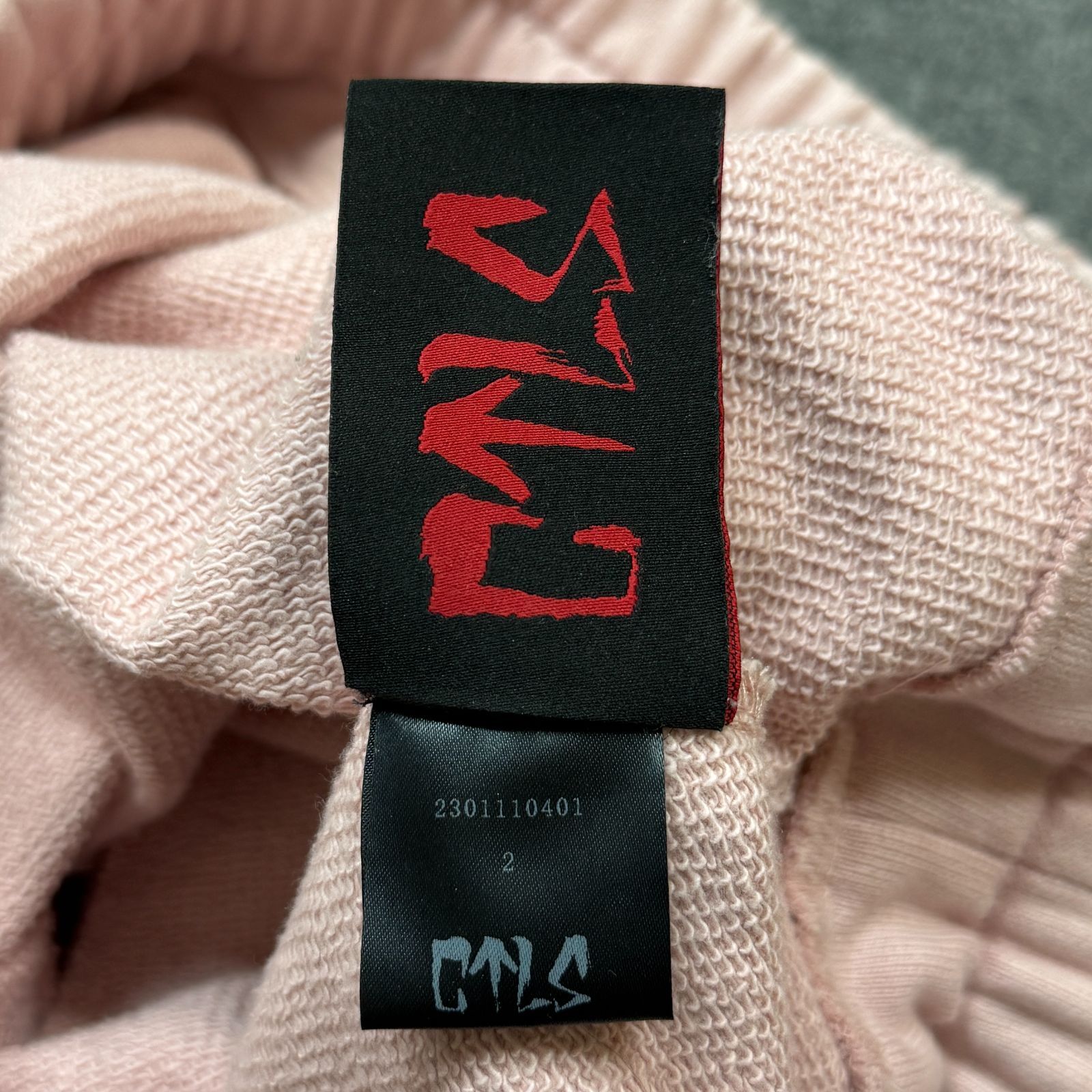 CVTVLIST 刺繍セットアップ ジップパーカー フーディー