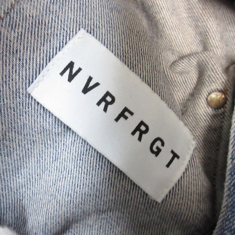未使用 NVRFRGT ネヴァーフォーゲット デニムジャケット