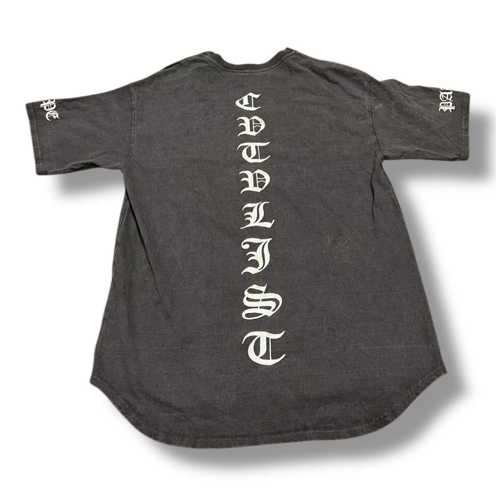 cvtvlist カタリスト 24SS フロントロゴ刺繍半袖Tシャツ タオル生地