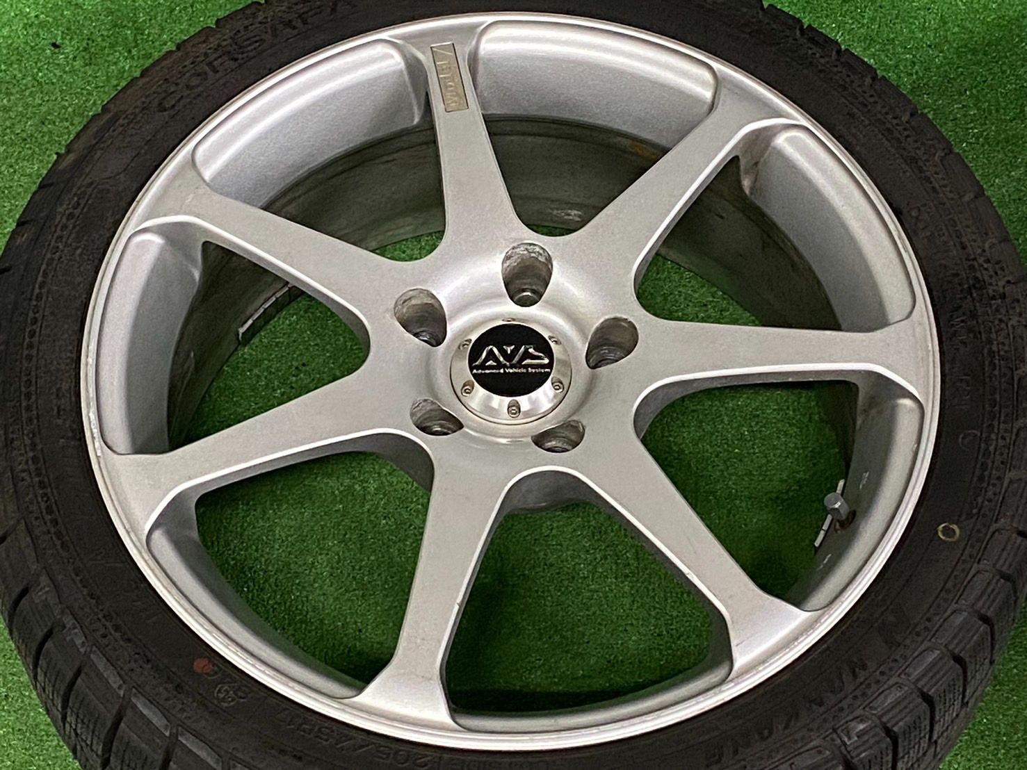 発送不可 ヨコハマ AVS モデル7 17in 7J 45 PCD114.3 ナンカン CORSAFA 205 45R17 スイフトスポーツ アルテッツァ シルビア 180sx