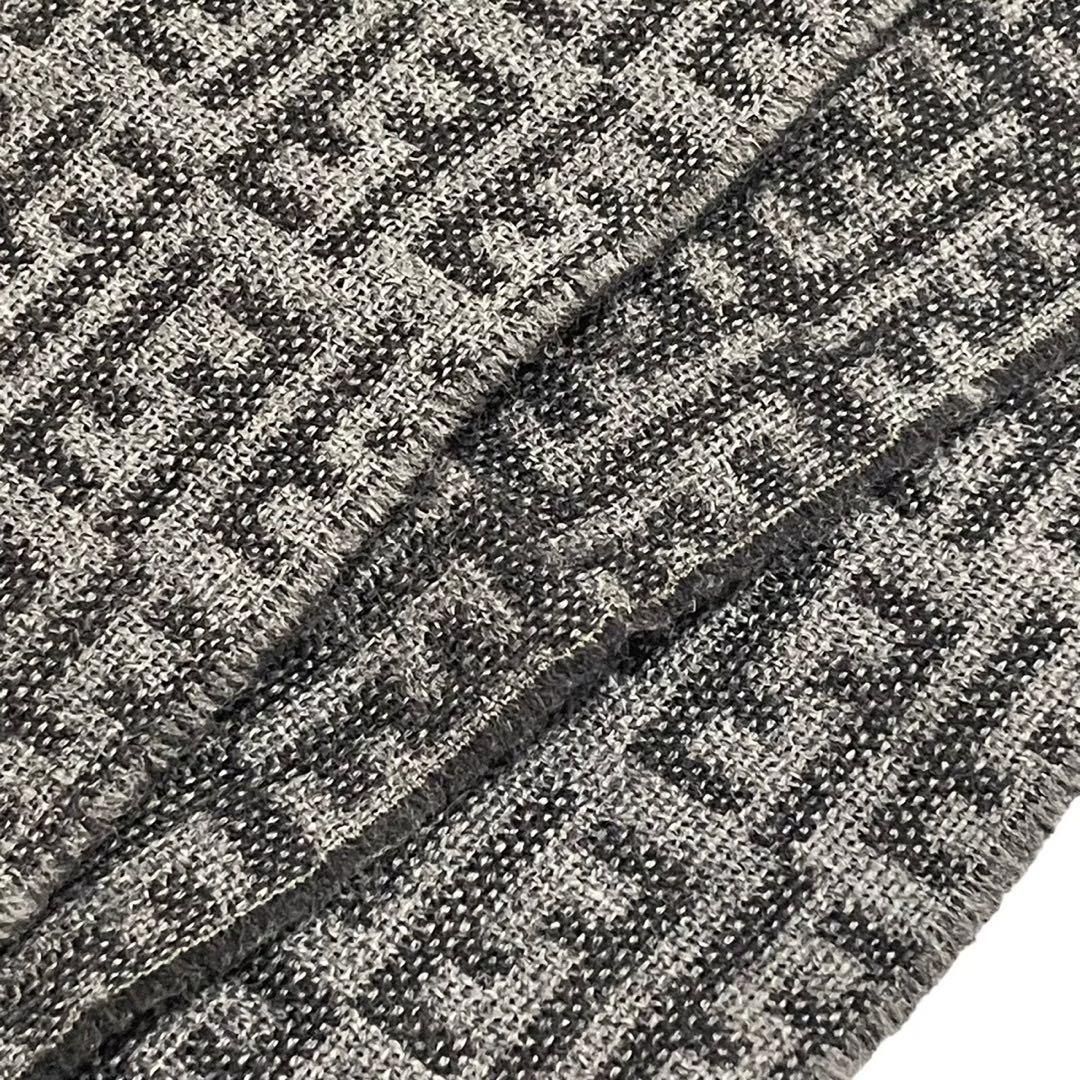 FENDIフェンディズッカ柄マフラー FENDI フェンディ マフラー グレー